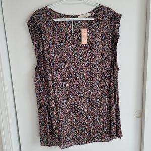 Loft sleeveless blouse
